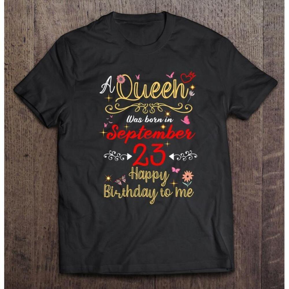 September Birthday Queen Born In September Girls T Shirt